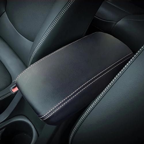 NMJLQW Armlehnenkastenabdeckung Auto Armlehne Box Abdeckung Mikrofaser Leder Center Console Armlehne Kissen Zubehör Für Corolla 2020 2021 2024(Titanium-line) von NMJLQW