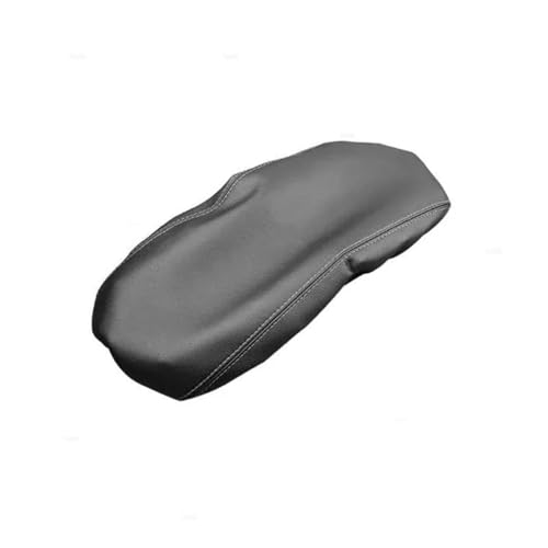 NMJLQW Armlehnenkastenabdeckung Auto Center Control Armlehne Box Protictive Abdeckung Trim Für Mazda CX-30 CX30 2020 2021 Mikrofaser Leder Abdeckung(Black-Titanium line) von NMJLQW