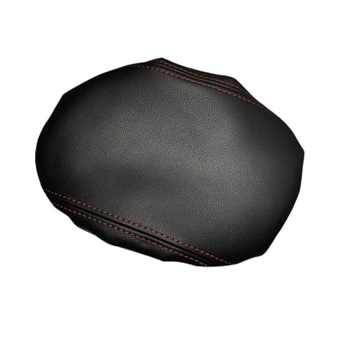 NMJLQW Armlehnenkastenabdeckung Leder Armlehne Abdeckung Zubehör Für Mazda 6 2006 2007 2008-2015 Auto Center Control Armlehne Box Abdeckung Trim(Black-red line) von NMJLQW