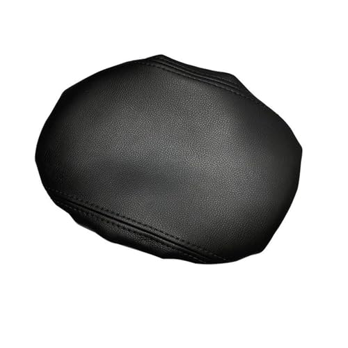 NMJLQW Armlehnenkastenabdeckung Weiche Leder Armlehne Box Abdeckung Für Q3 2019 Auto Interior Center Control Armlehne Box Elastische Band Abdeckung Trim(Schwarz) von NMJLQW