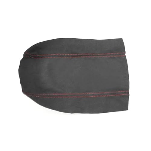NMJLQW Armlehnenkastenabdeckung Wildleder Leder Pad Auto Center Control Armlehne Box Abdeckung wasserdichte Mittelkonsole Abdeckung Trim Für Prius 2010-2015(Type B red line) von NMJLQW