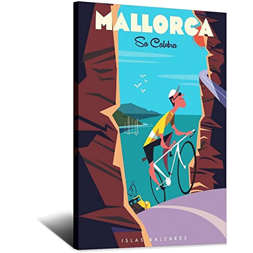 NMNM Sa Calobra Mallorca Spanien Vintage Reiseposter Leinwand Kunst Wanddekoration Poster Bild Druck Gemälde Poster Geschenk 30 x 45 cm NMNM Sa Calobra Mallorca Spanien Vintage Reiseposter Leinwand Kunst Wanddekoration Poster Bild Druck Gemälde Poster Geschenk 30 x 45 cm von NMNM