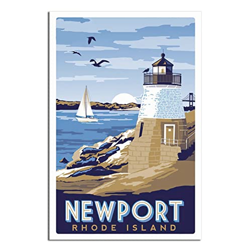 NMNM Newport Wales Rhode Island, Vintage-Reiseposter, Leinwandkunst, Wanddekoration, Poster, Bild, Druck, Malerei, Poster, Geschenk, 30 x 45 cm NMNM Newport Wales Rhode Island, Vintage-Reiseposter, Leinwandkunst, Wanddekoration, Poster, Bild, Druck, Malerei, Poster, Geschenk, 30 x 45 cm von NMNM