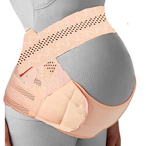 Premium Maternity Brace Protector Care Bauch Unterstützung Bauch Kleidung Schwangere Frauen Hüftgurt Hüftgurt Rücken Eiter zur Unterstützung des Bauches (Farbe: Nude-2, Größe: XL) (Nude 2) von NMNMNM