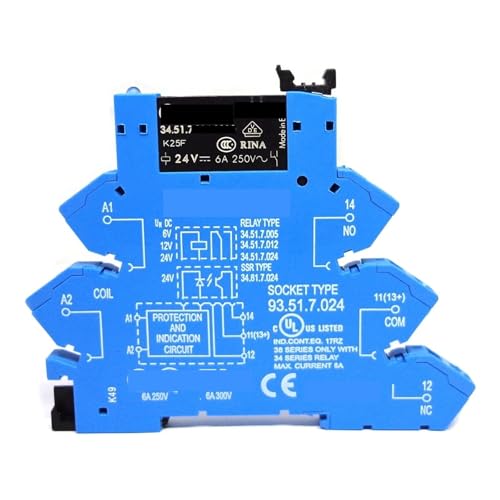 1SET 38.51.7.024.0050 24V 24VDC 1CO 6A Relay 1SET 38.51.7.024.0050 24V 24VDC 1CO 6A Relay von NMOAKNWMS