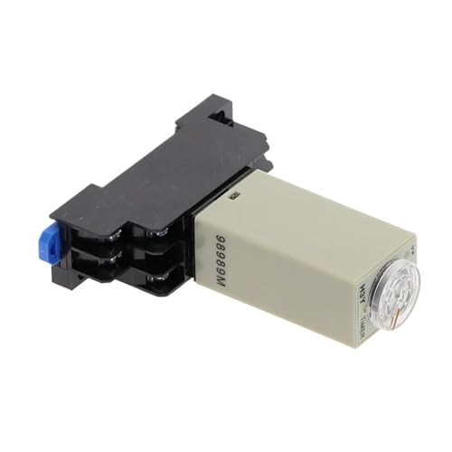 1pc 0-5 S Power-on Delay Rotary Knob DPDT Timer Timing Time Relay AC 220V H3Y-2 With Base Socket 1pc 0-5 S Power-on Delay Rotary Knob DPDT Timer Timing Time Relay AC 220V H3Y-2 With Base Socket von NMOAKNWMS