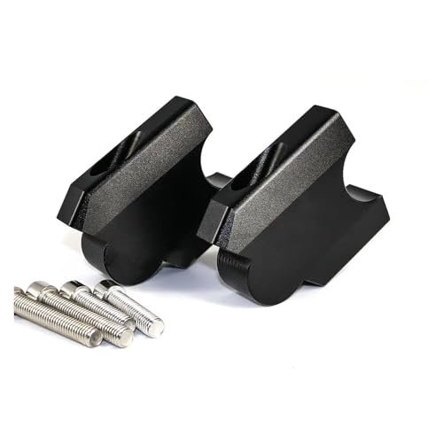 Motorrad Lenker Riser Lenkerhalterung Clamp Adapter for 700 XT700Z T7 T700 2019(Black) von NMQUETYAN