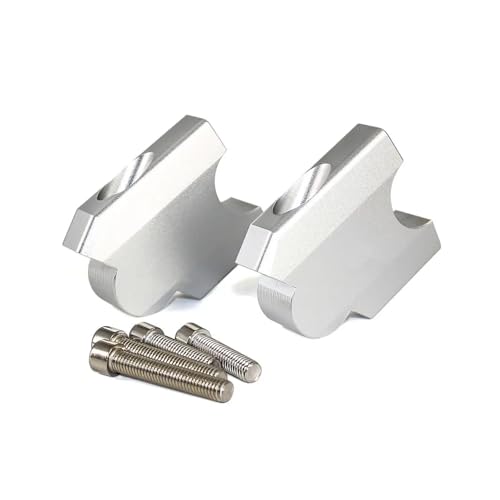 Motorrad Lenker Riser Lenkerhalterung Clamp Adapter for 700 XT700Z T7 T700 2019(Silver) von NMQUETYAN