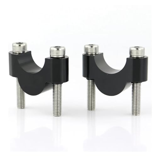 Motorrad-Lenkererhöhungen, 22 mm, 7/8 Zoll, Fat Mount-Steigleitungen for R1200R F800ST F700GS F650G F650CS G650GS R1100GS R1150GS R850GS(Black Riser 20mm) von NMQUETYAN