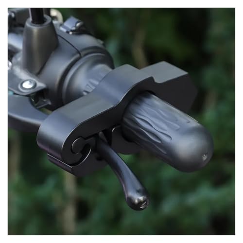 Motorrad-Lenkerschloss, Lenker-Bremsgriff, solides Schloss, imitiert Diebstahlschloss, Zugstange, Straßenmotorräder, Diebstahlsicherung(Black) von NMQUETYAN