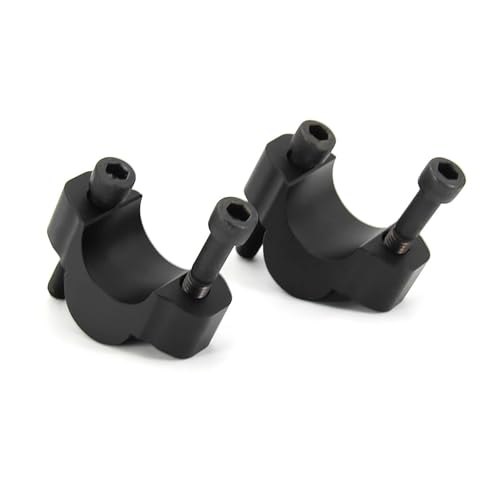 Motorradzubehör Lenkererhöhungen Montagehalterung Riser CNC Billet Aluminium for 700 700 700 2019(Black) von NMQUETYAN