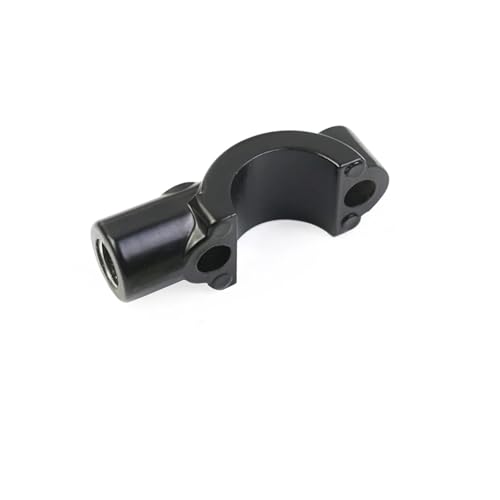 Universal 7/8 "22mm Hebel Spiegel Halter Bremse/Kupplung Master Zylinder Klemme Halterung Abdeckung Befestigung Sitz M10 Schrauben Basis Unterstützung(Hard oxygen gray 1) von NMQUETYAN