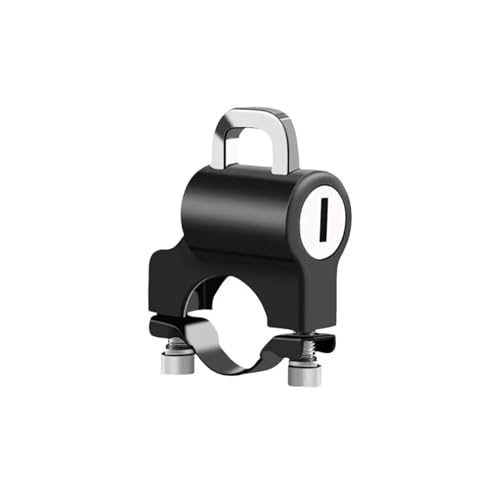 Universal Motorrad Helmschloss Fahrräder Tragbare Sicherheit Anti-Diebstahl Festes Helmschloss for 22-28mm Lenker Moto Zubehör Universal Motorrad Helmschloss Fahrräder Tragbare Sicherheit Anti-Diebstahl Festes Helmschloss for 22-28mm Lenker Moto Zubehör von NMQUETYAN