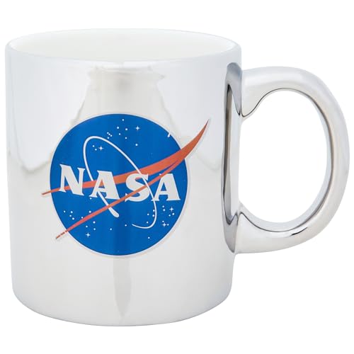 NMR ICUP Keramiktasse mit NASA-Logo, metallisch, 530 ml NMR ICUP Keramiktasse mit NASA-Logo, metallisch, 530 ml von NMR
