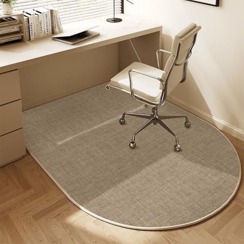 Computerstuhlmatte Für Rollstuhl, Teppiche Mit Rutschfester Unterseite Aus TPR-Gummi, Bürostuhlmatte Für Hartholz, Teppichmatte Als Unterlage Für Den Schreibtisch(STYLE7,100x140cm) von NMVAWIPT