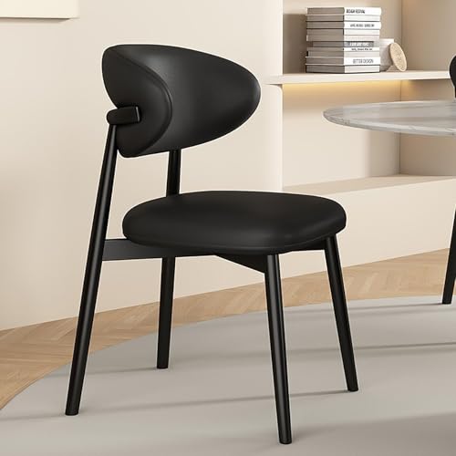 NMVAWIPT 2 Stück Esszimmerstühle Mit Polsterung, Moderne Küchenstühle Aus Massivholz Sitzfläche Und Rückenlehne Baumwolle, Geeignet for Das Wohnzimmer(Color 5) von NMVAWIPT