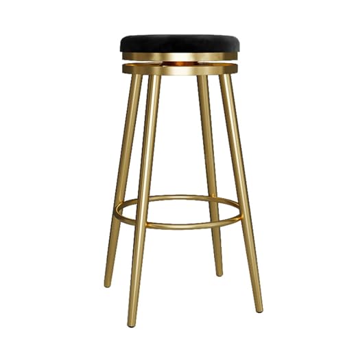 NMVAWIPT 2 Stück - Gepolsterte, Drehbare Barhocker, Höhenverstellbare Thekenstühle, 360-Grad-Drehung, Esszimmer-, Küchen- Und Caféstuhl(Color 4,65cm) von NMVAWIPT