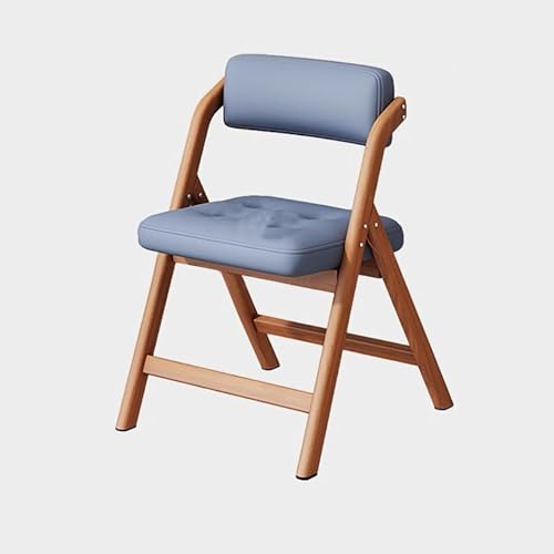 NMVAWIPT 2 Stück - Stapelbare, Klappbare Esszimmerstühle for Gäste, Küche, Büro, Moderner Holzstuhl Mit Dick Gepolsterter Sitzfläche Und Rückenlehne, Extra(Color 10) von NMVAWIPT