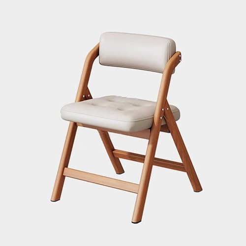 NMVAWIPT 2 Stück - Stapelbare, Klappbare Esszimmerstühle for Gäste, Küche, Büro, Moderner Holzstuhl Mit Dick Gepolsterter Sitzfläche Und Rückenlehne, Extra(Color 6) von NMVAWIPT