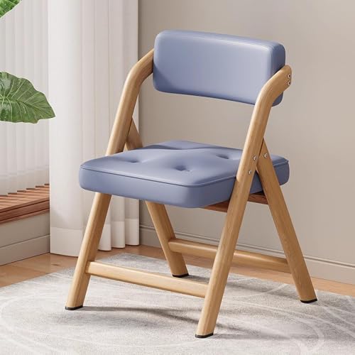 NMVAWIPT 2 Stück Stapelbare, Klappbare Esszimmerstühle for Gäste, Küche, Büro, Moderner Holzstuhl Mit Dick Gepolsterter Sitzfläche Und Rückenlehne Veranstaltungen Im Innenbereich(Color 2) von NMVAWIPT