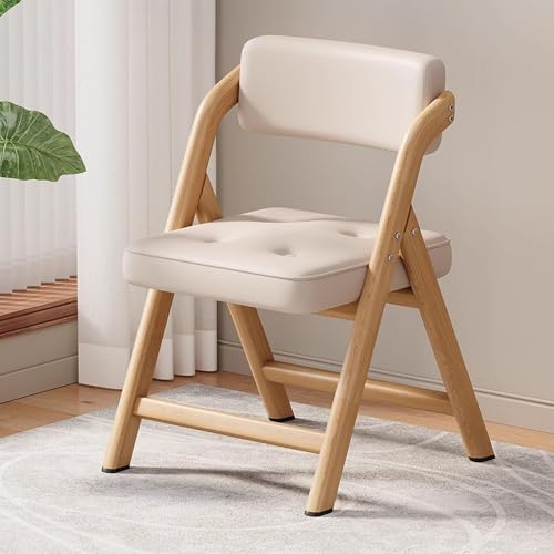 NMVAWIPT 2 Stück Stapelbare, Klappbare Esszimmerstühle for Gäste, Küche, Büro, Moderner Holzstuhl Mit Dick Gepolsterter Sitzfläche Und Rückenlehne Veranstaltungen Im Innenbereich(Color 3) von NMVAWIPT