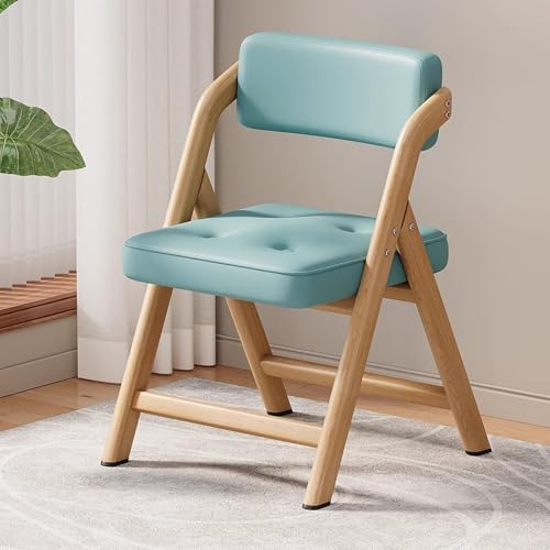NMVAWIPT 2 Stück Stapelbare, Klappbare Esszimmerstühle for Gäste, Küche, Büro, Moderner Holzstuhl Mit Dick Gepolsterter Sitzfläche Und Rückenlehne Veranstaltungen Im Innenbereich(Color 4) von NMVAWIPT