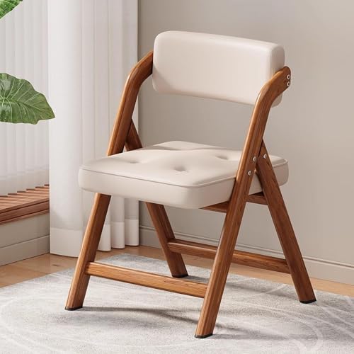 NMVAWIPT 2 Stück Stapelbare, Klappbare Esszimmerstühle for Gäste, Küche, Büro, Moderner Holzstuhl Mit Dick Gepolsterter Sitzfläche Und Rückenlehne Veranstaltungen Im Innenbereich(Color 6) von NMVAWIPT