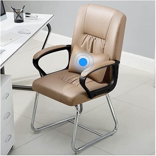 NMVAWIPT 2er-Pack Bürostühle Aus PU-Kunstleder – Ergonomische Schreibtischstühle Mit Armlehnen, Dicken Kissen Und Fester Unterstützung for Zuhause, Büro Oder Arbeitszimmer(C3) von NMVAWIPT