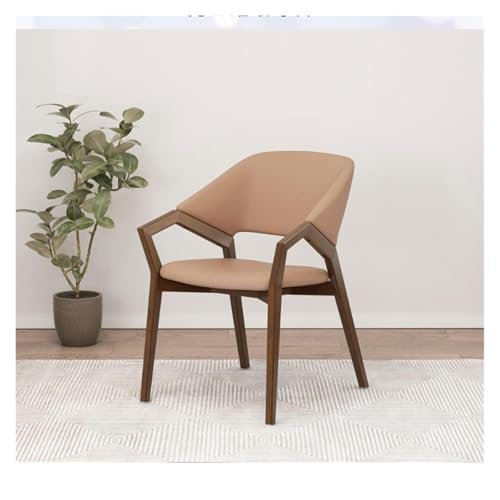 NMVAWIPT 2er-Pack Gepolsterte Stühle Aus Massivem Holz for Küche, Schlafzimmer Oder Wohnzimmer – Bequemes Rückenlehnendesign(Color 13) von NMVAWIPT
