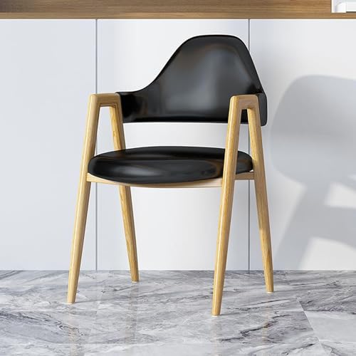 NMVAWIPT 2er-Pack Mid-Century-Esszimmerstühle – Stahlrahmen for Küche Und Zimmer Mit Gepolsterter Sitzfläche(Color 5) von NMVAWIPT