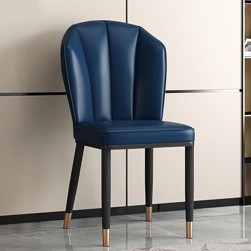 NMVAWIPT 2er-Pack Mid-Century Modern Esszimmerstühle Mit Kunstleder Und Metallbeinen for Küche, Zimmer(Gold,C) von NMVAWIPT