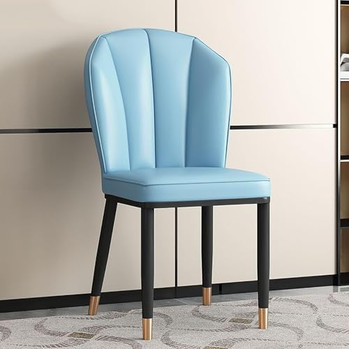 NMVAWIPT 2er-Pack Mid-Century Modern Esszimmerstühle Mit Kunstleder Und Metallbeinen for Küche, Zimmer(Gold,G) von NMVAWIPT