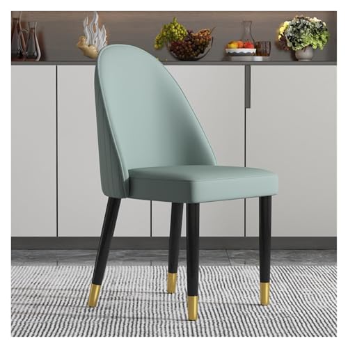 NMVAWIPT 2er-Pack Moderne Esszimmerstühle Mit PU-Polsterung Und Metallbeinen for Küche Wohnzimmer(Green) von NMVAWIPT