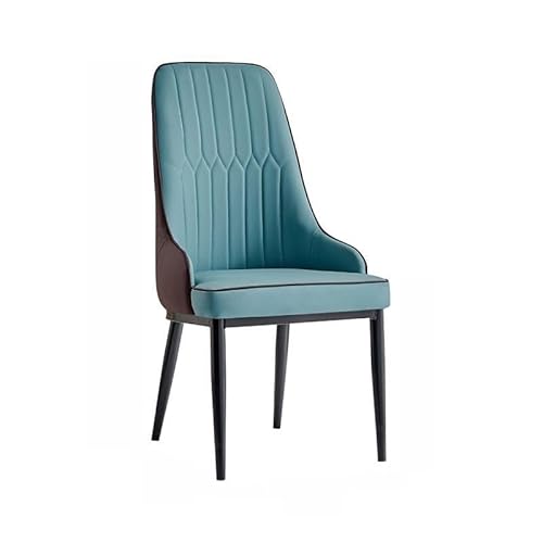 NMVAWIPT 2er-Pack Moderne Skandinavische Esszimmerstühle Mit Gepolsterter Sitzfläche for Küche Und Esszimmer(Blackish Green,Black) von NMVAWIPT