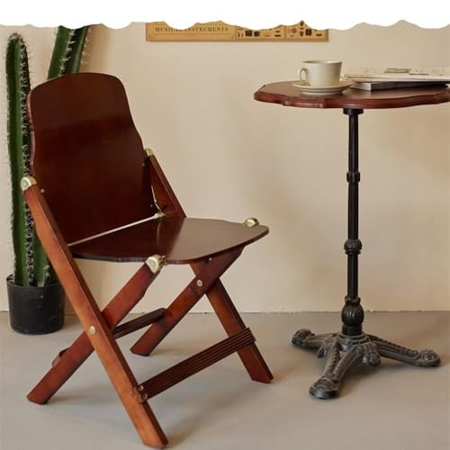 NMVAWIPT 2er-Pack Vintage-Klappstühle Aus Massivholz – Kompakter Bistrohocker Mit Fußstütze, Tragbar for Esszimmer, Camping, Café Oder Terrasse NMVAWIPT 2er-Pack Vintage-Klappstühle Aus Massivholz – Kompakter Bistrohocker Mit Fußstütze, Tragbar for Esszimmer, Camping, Café Oder Terrasse von NMVAWIPT