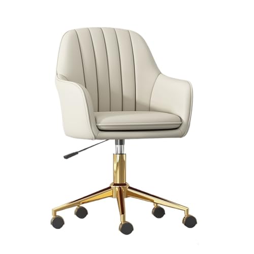 NMVAWIPT 360° Drehbarer Schreibtischstuhl for Das Homeoffice Mit Rollen, Höhenverstellbarer Ergonomischer Computer-Gaming-Stühle Mit Weich Gepolsterter Sitzfläche(Color 1) von NMVAWIPT