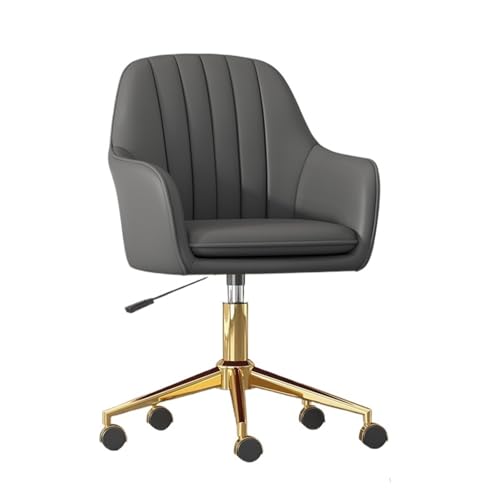 NMVAWIPT 360° Drehbarer Schreibtischstuhl for Das Homeoffice Mit Rollen, Höhenverstellbarer Ergonomischer Computer-Gaming-Stühle Mit Weich Gepolsterter Sitzfläche(Color 2) von NMVAWIPT