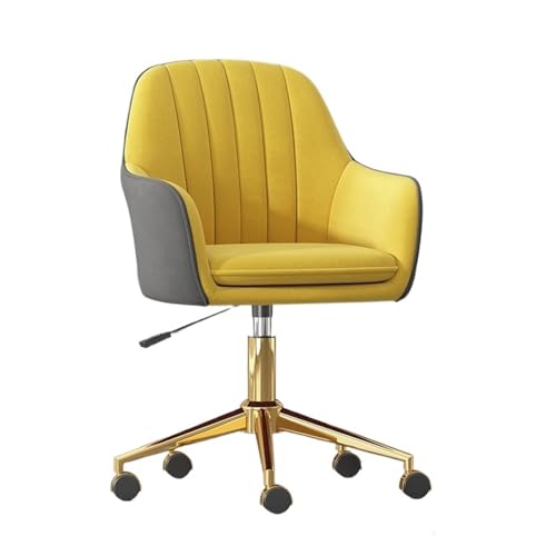 NMVAWIPT 360° Drehbarer Schreibtischstuhl for Das Homeoffice Mit Rollen, Höhenverstellbarer Ergonomischer Computer-Gaming-Stühle Mit Weich Gepolsterter Sitzfläche(Color 7) von NMVAWIPT