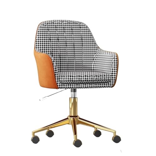 NMVAWIPT 360° Drehbarer Schreibtischstuhl for Das Homeoffice Mit Rollen, Höhenverstellbarer Ergonomischer Computer-Gaming-Stühle Mit Weich Gepolsterter Sitzfläche(Color 8) von NMVAWIPT