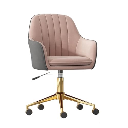 NMVAWIPT 360° Drehbarer Schreibtischstuhl for Das Homeoffice Mit Rollen, Höhenverstellbarer Ergonomischer Computer-Gaming-Stühle Mit Weich Gepolsterter Sitzfläche(Color 9) von NMVAWIPT