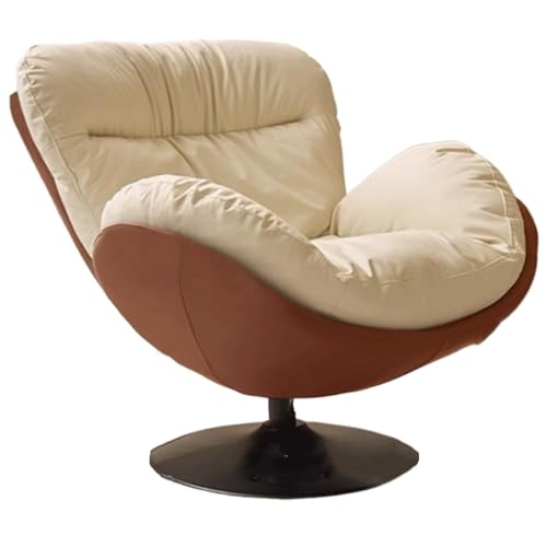 NMVAWIPT 360-Grad-Drehsessel Aus Leder Mit Hoher Rückenlehne – 41-Zoll-Einzelsessel-Sofa, Lesesessel for Wohnzimmer, Büro, Arbeitszimmer(Color 3) von NMVAWIPT