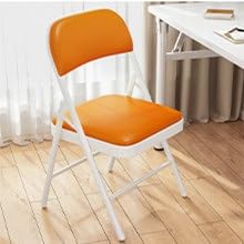 NMVAWIPT 4-teilig - Klappstühle Mit Gepolsterten Sitzen, Klappstuhl, Leichter Gepolsterter Schulungsstuhl Fürs Büro(Color 9) von NMVAWIPT
