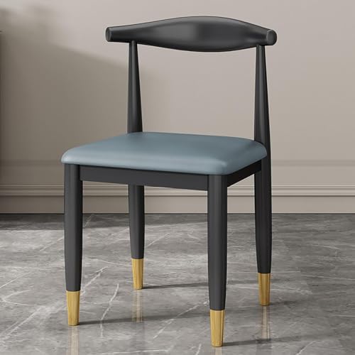 NMVAWIPT 4er-Pack Moderne Esszimmerstühle Aus Massivholz Mit Sitzfläche PU-Leder, Stapelbares Design(Color 3) von NMVAWIPT