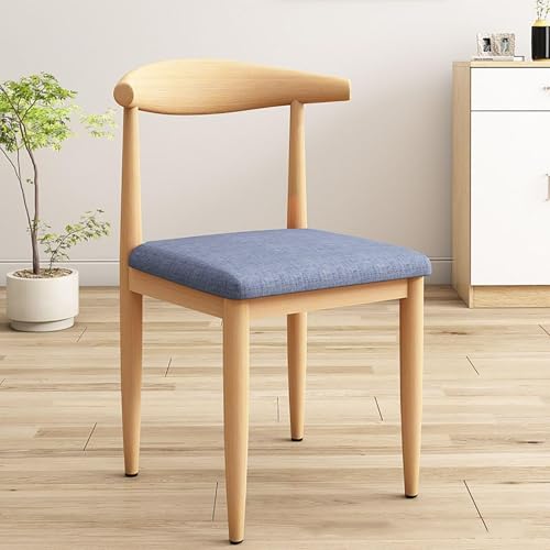 NMVAWIPT 4er-Set Moderne Stapelbare Esszimmerstühle – Stoffgepolsterte Stühle Mit Metallrahmen for Wohnzimmer, Schlafzimmer Und Veranstaltungen(Color 1) von NMVAWIPT