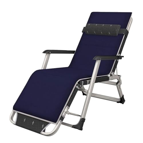 NMVAWIPT 65 cm Große, Superbreite, Zusammenklappbare Liegestühle, Robuste Schwerelosigkeitsstühle, Liegestühle, for Strand, Terrasse, Garten, Camping(Style2) von NMVAWIPT