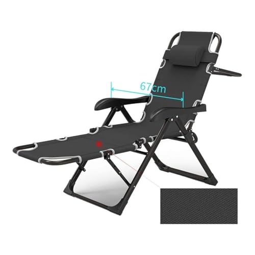 NMVAWIPT 67 cm Breiter Zero-Gravity-Liegestuhl, Klappbare Sonnenliege Mit 5 Verstellbaren Positionen, Loungestühle for Terrasse, Büro Und Camping(Style11) von NMVAWIPT