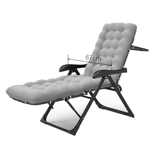 NMVAWIPT 67 cm Breiter Zero-Gravity-Liegestuhl, Klappbare Sonnenliege Mit 5 Verstellbaren Positionen, Loungestühle for Terrasse, Büro Und Camping(Style4) von NMVAWIPT