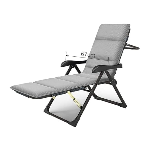 NMVAWIPT 67 cm Breiter Zero-Gravity-Liegestuhl, Klappbare Sonnenliege Mit 5 Verstellbaren Positionen, Loungestühle for Terrasse, Büro Und Camping(Style7) von NMVAWIPT