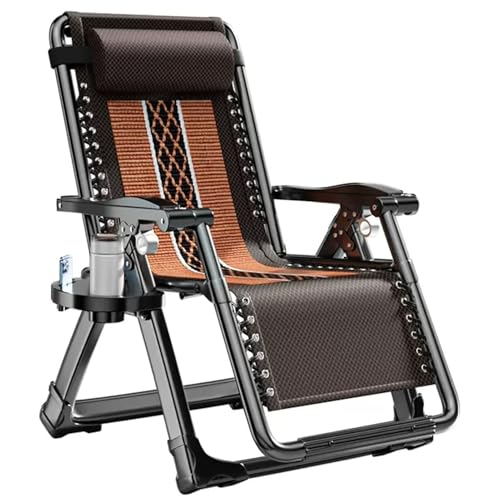 NMVAWIPT Bequemer Klapp-Liegestuhl Fürs Büro, Nickerchen, for Garten Und Terrasse, Rasen Camping(Style4) von NMVAWIPT