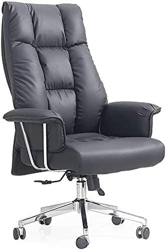 NMVAWIPT Ergonomischer Bürostuhl Aus Leder – Stilvoller Chefsessel PU-Leder Mit Lendenwirbelstütze Und Kopfstütze for Zuhause, Arbeitszimmer Oder Büro NMVAWIPT Ergonomischer Bürostuhl Aus Leder – Stilvoller Chefsessel PU-Leder Mit Lendenwirbelstütze Und Kopfstütze for Zuhause, Arbeitszimmer Oder Büro von NMVAWIPT